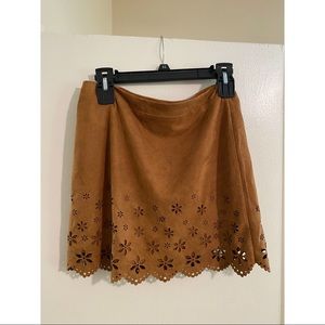 M Forever 21 suede skirt